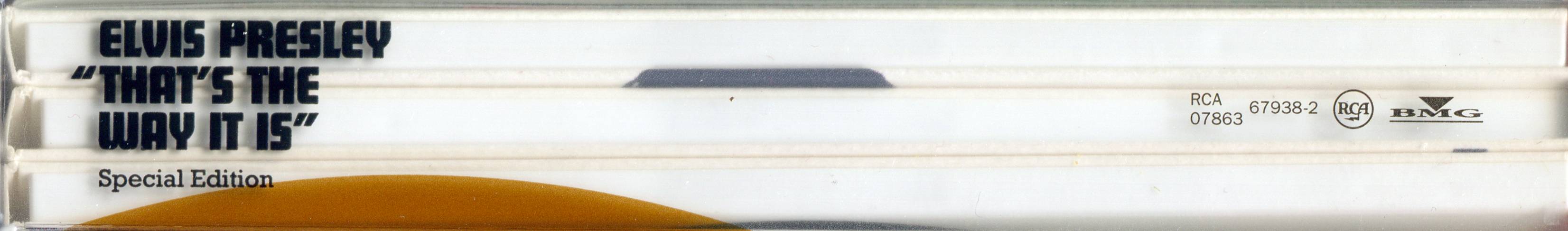 Elvis Presley Thats The Way It Is Special Edition [box top]